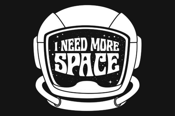 Astronaut Helmet Space SVG T-shirt Graphics & Crafts