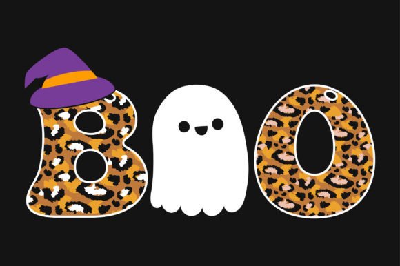 Boo Pumpkin Halloween SVG for Crafts & Graphics