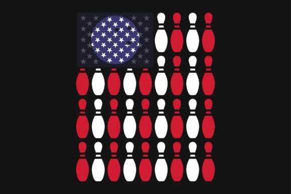 Bowling Strike SVG Vector T-shirt