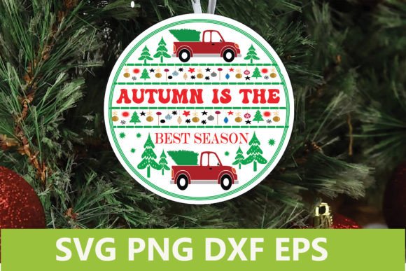 Christmas Sign SVG - Autumn is the Best: Graphics & Crafts Review