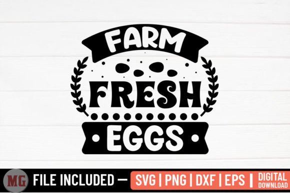 Farm Fresh Eggs - Farmhouse Svg. Design Review