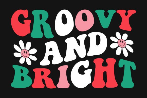 Groovy and Bright Retro Wavy SVG T-shirt