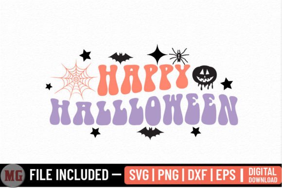 Happy Halloween - Halloween SVG for Graphics and Crafts