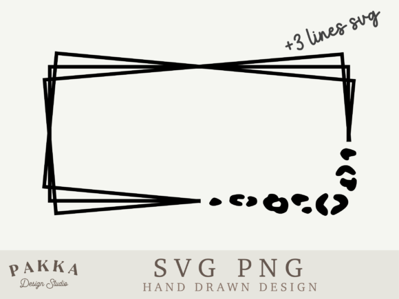 Leopard Frame Svg Horizontal Frame Png: Graphics and Crafts