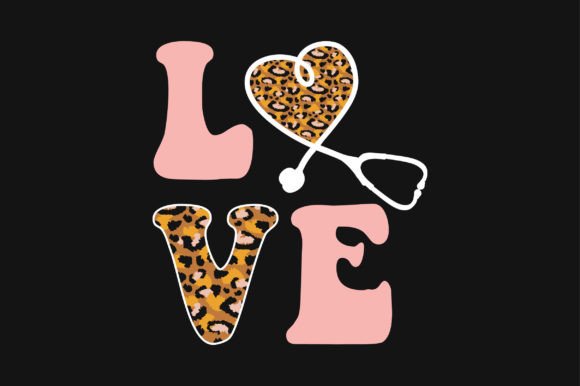Nurse Leopard SVG Graphics for Crafts & Editorial Design