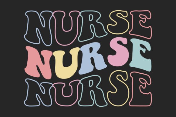 Nurse Retro SVG Graphics for Crafts & Design