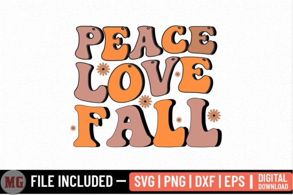 Peace Love Fall - Fall SVG: Crafts & Graphics Review
